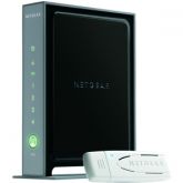 WNB2100 NetGear 4-Port 10/100Mbps Wireless N300 Router with USB Adapter Kit (Refurbished)