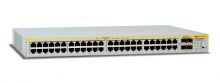 AT-8000GS/48 Allied Telesis 10/100/1000T x 48-Ports Managed Stackable Gigabit Ethernet Switch with SFP x 4 Combo Ports (Refurbished)