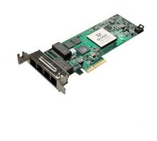 QLE3044-RJ Qlogic PCI Express 2.0 X4 Low Profile Gigabit En 1000Base-T 4-port Network Adapter