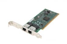 C41421-003 Intel PRO/1000 MT Dual-Ports RJ-45 1Gbps 10Base-T/100Base-TX/1000Base-T Gigabit Ethernet PCI-X Server Network Adapter