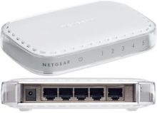 GS605-300PES NetGear 5-Port 10/100/1000Mbps Gigabit Desktop Ethernet Switch (Refurbished)