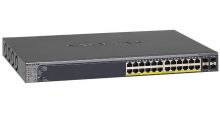 GS724TPS NetGear ProSafe 24-Ports 10/100/1000Mbps Gigabit Ethernet Stackable PoE Smart Switch (Refurbished)