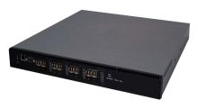 SB3810 QLogic 8-Ports SFP+ Base Switch Unit with 1 Integrated Power Supply with Standard IEC Connectors (100-240 V) and Integrated Cooling Fan and 1 US Power Cord (Refurbished)