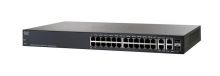 SG300-28MP Cisco SG300 26-Ports RJ-45 10Base-T/100Base-TX/1000Base-T Gigabit Ethernet Layer 3 PoE+ Managed Switch with 2x Combo SFP (mini-GBIC) Ports (Refurbished)