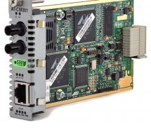 AT-CM301 Allied Telesis 10/100Base-TX 100Base-FX (ST 2km) Converteon Media and Rate Converter Line Card with OAM and Jumbo Frame Support