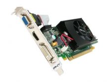 VCGGT2201XEB-S PNY GeForce GT 220 1GB 128-Bit DDR2 PCI Express 2.0 x16 HDCP Ready/ DVI/ HDMI/ D-Sub Video Graphics Card