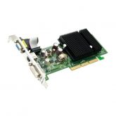 VCG62512SAPB PNY GeForce 6200 512MB 64-Bit DDR2 AGP 8X D-Sub/ DVI/ S-Video Out Low Profile Ready Video Graphics Card