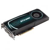 015-P3-1582-TR EVGA GeForce GTX580 SuperClocked 1536MB 384-Bit GDDR5 PCI Express 2.0 x16 Dual DVI/ HDMI Video Graphics Card