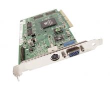 600-10055-0101-AP1 Nvidia GeForce2MX 32MB AGP Video Graphics Card With VGA And Tv-Out Outputs