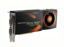 896-P3-1267-AR EVGA GeForce GTX 260 Core 216 Superclocked Edition 896MB GDDR3 448-Bit PCI Express 2.0 x16 HDCP Ready SLI Support Video Graphics Card