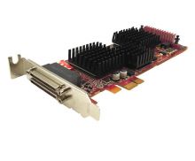 100-505116 ATI FireMV 2400 256MB DDR PCI Express x1 4x DVI to VGA/ D-Sub/ 2x VHDCI Connector Workstation Video Graphics Card