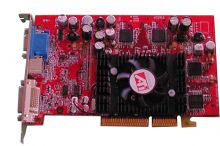 R96A-C3T ATI Radeon 9600XT 128MB DVI S-video VGA Video Graphics Card