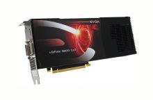 01G-P3-N892-AR EVGA GeForce 9800 GX2 Superclocked 1GB 512-Bit GDDR3 PCI Express 2.0 x16 Dual DVI/ HDMI/ HDCP Ready/ SLI Supported Video Graphics Card