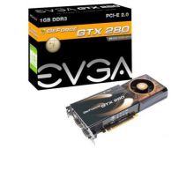 01G-P3-1280-ER EVGA nVidia GeForce GTX 280 1GB 512-Bit GDDR3 PCI Express 2.0 Video Graphics Card