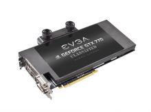 04G-P4-3779-KR EVGA GeForce GTX 770 Dual Classified Hydro Copper 4GB GDDR5 256-Bit PCI Express 3.0 DVI-I/ DVI-D/ HDMI/ DisplayPort/ SLI Support Video Graphics Card