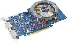 EN9600GSO ASUS TOP/HTDP/384M Nvidia GeForce 9600 Gso 384MB GDDR3 192-Bit Dual DVI / HDTV / S-Video PCI-Express 2.0 x 16 Video Graphics Card