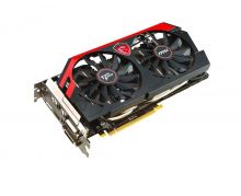 912-V284-081 MSI Nvidia GTX 760 OC 2GB GDDR5 Dual DVI / HDMI / DisplayPort PCI-Express Video Graphics Card