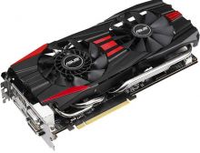 90YV05A0-M0NA00 ASUS GTX780TI-DC2OC-3GD5 Nvidia GeForce GTX 780 Ti 3GB GDDR5 384-Bit HDMI / DisplayPort / DVI-I / DVI-D PCI-Express 3.0 Video Graphics Card