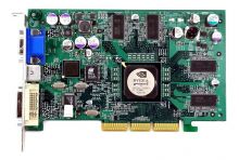 ASLMTI4200 Nvidia GeForce4 Ti 4200 128MB DDR VGA / D-Sub AGP Video Graphics Card