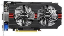 GTX650TI-OC-2GD5 ASUS Nvidia GeForce GTX 650 Ti 2GB GDDR5 128-Bit HDMI / VGA / DVI/-D / HDCP PCI-Express 3.0 Video Graphics Card