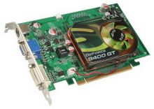 512-P3-N940-LR EVGA GeForce 9400 GT 512MB DDR2 64-Bit PCI Express 2.0 x16 D-Sub/ DVI/ HDTV/ S-Video Out Video Graphics Card