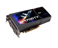 N470GTX-M2D12-B-A1 MSI N470GTX-M2D12 MSI Nvidia GeForce GTX 470 1280MB GDDR5 320-Bit Dual DVI / D-Sub / Mini HDMI / HDCP Support PCI-Express 2.0 x16 Video Graphics Card