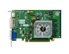 7300GS Nvidia 256MB PCI Express Video Graphics Card With DVI VGA and Svideo Outputs