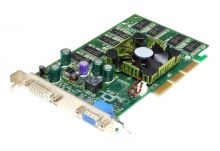 CN-0U0842-38561 Dell Nvidia Quadro FX 500 128MB DDR 128-Bit DVI / VGA AGP 8x Video Graphics Card