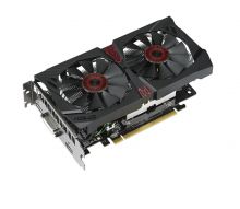 STRIX-GTX750TI-OC-2G ASUS Nvidia GeForce GT 750 Ti Oc 2GB GDDR5 DisplayPort/ DVI/ HDMI Video Graphics Card